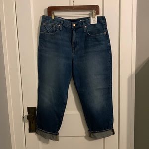 J Crew slouchy boyfriend jean